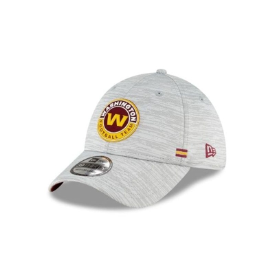 Washington Football Team Gorra | New Era Official NFL Fall Sideline 39thirty Stretch Fit Cap Mexico - Grises